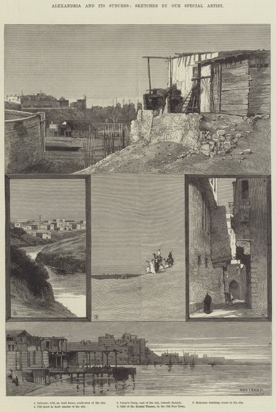 Alexandria and Its Suburbs by Charles Auguste Loye